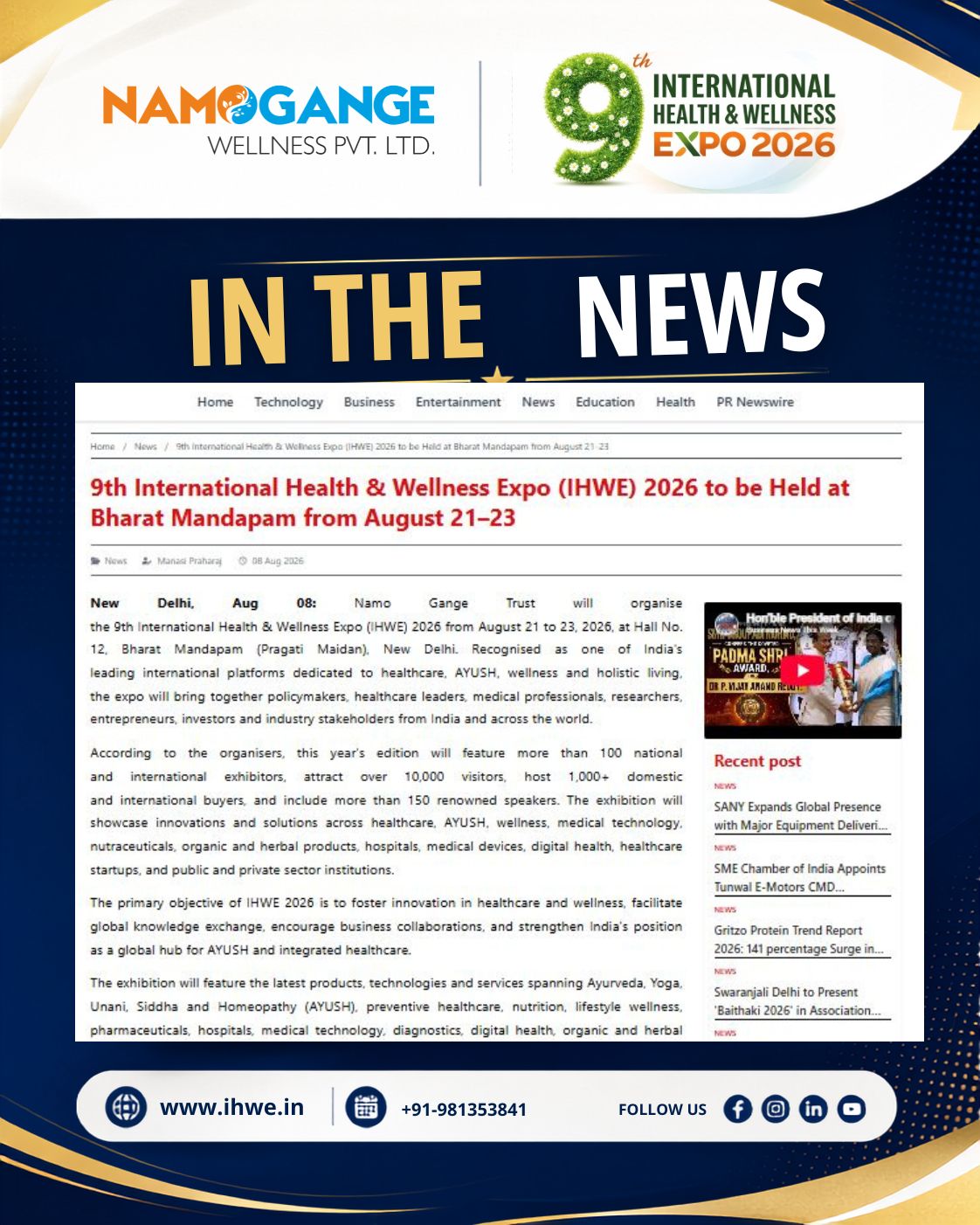 9th IHWE 2026