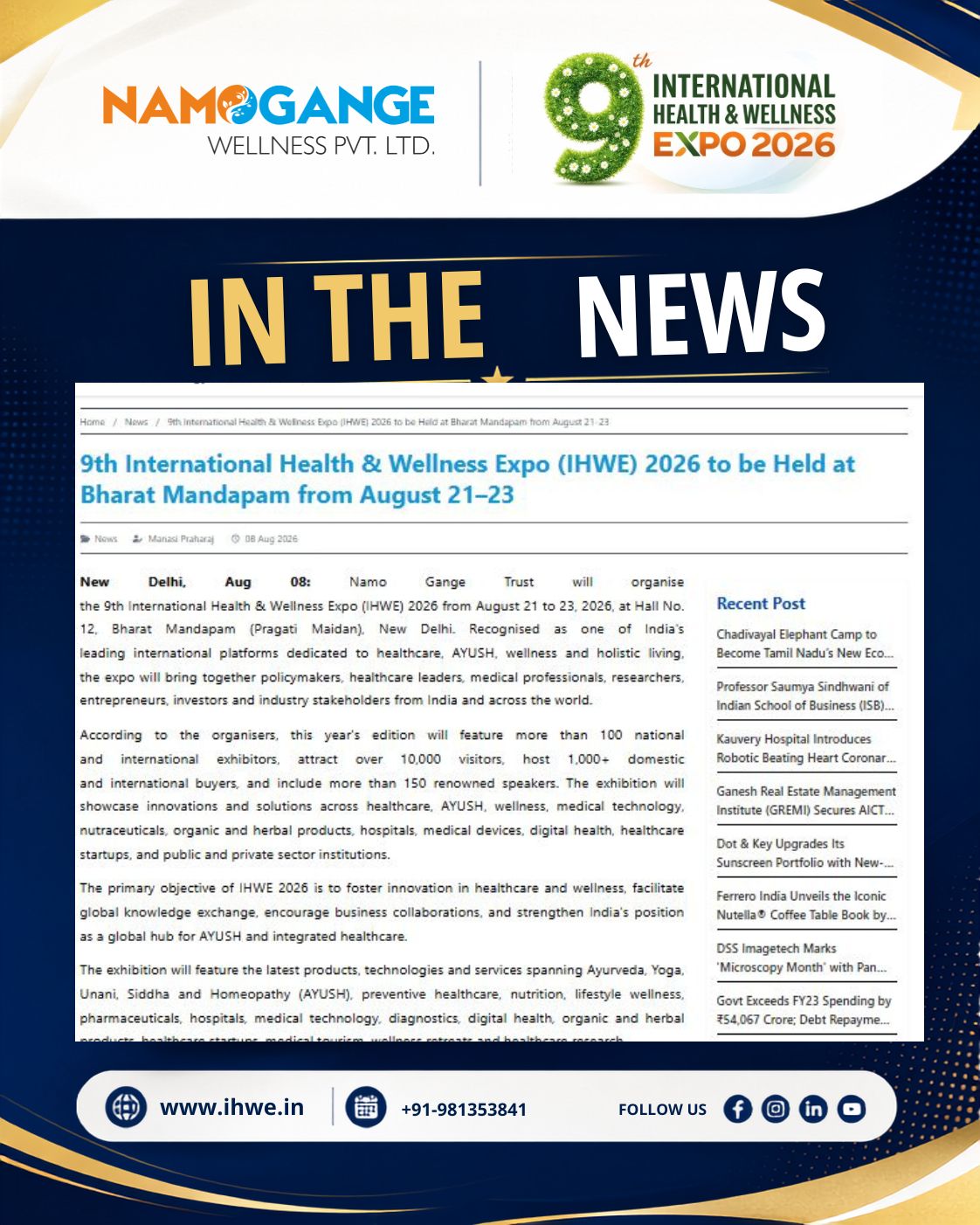 9th IHWE 2026