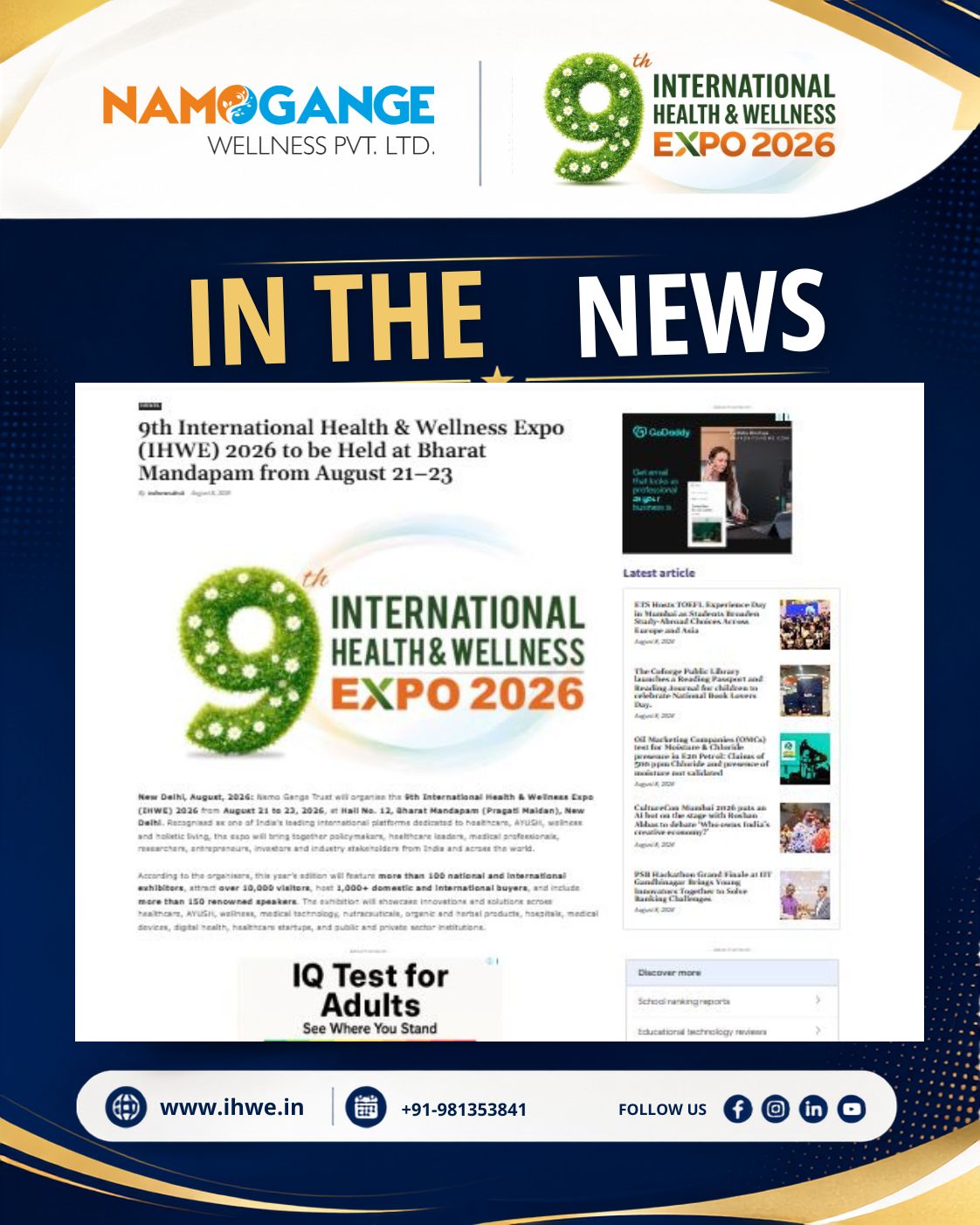 9th IHWE 2026